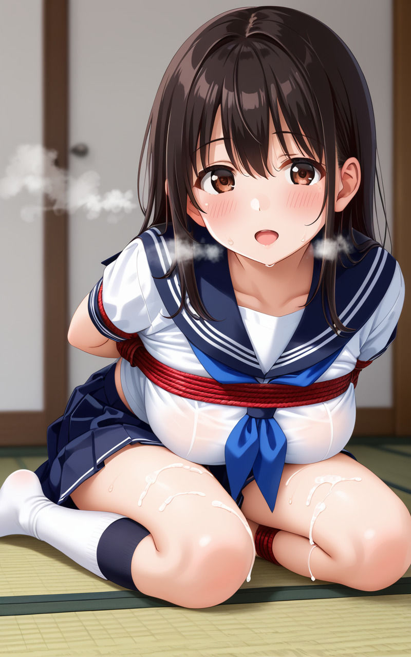 委員長は縛られたい〜清楚に見えて実はドMで責められたい サンプル2ページ目