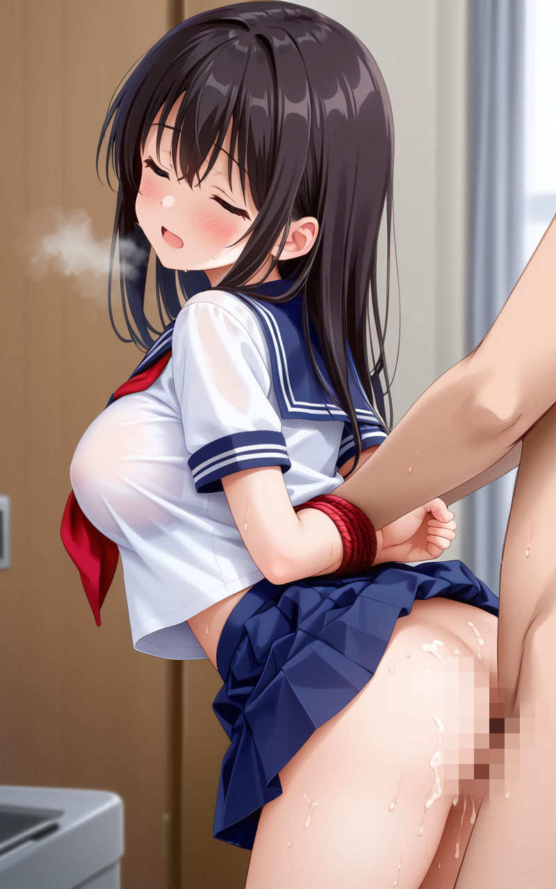 委員長は縛られたい〜清楚に見えて実はドMで責められたい サンプル5ページ目