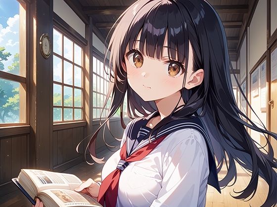 種付け学園 清楚な図書委員と官能的な時間 サンプル1ページ目