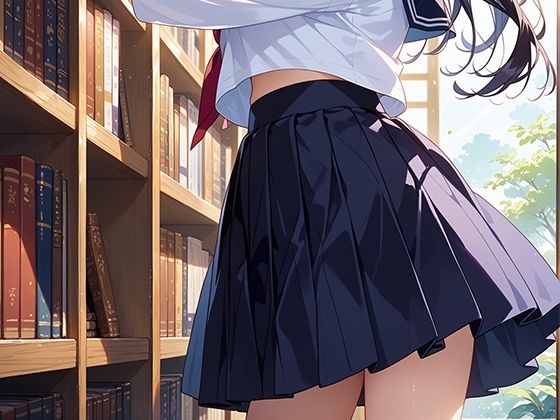 種付け学園 清楚な図書委員と官能的な時間 サンプル3ページ目