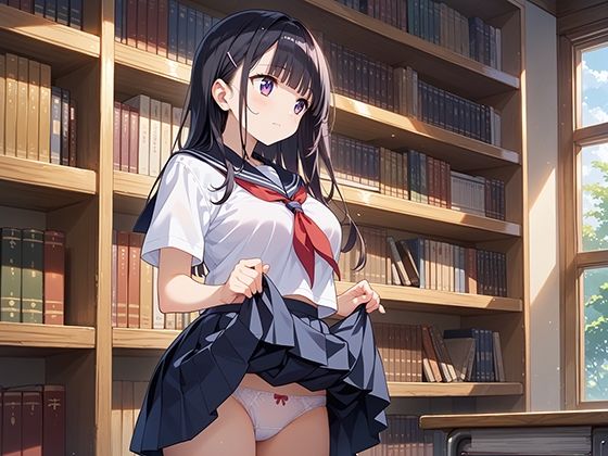 種付け学園 清楚な図書委員と官能的な時間 サンプル4ページ目