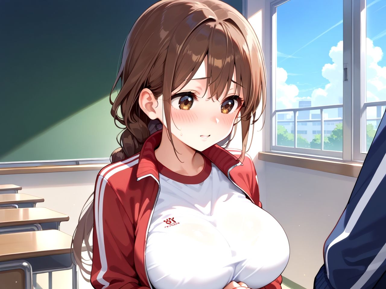 部活の巨乳マネを性処理係に任命してみた サンプル1ページ目