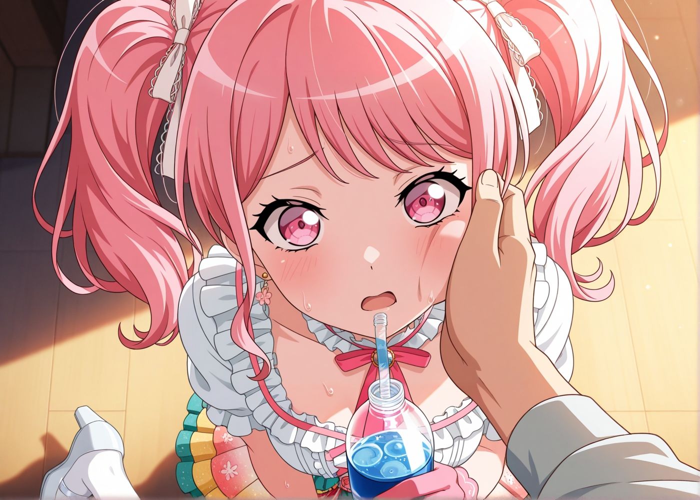 アイドル強襲 丸〇彩 サンプル2ページ目