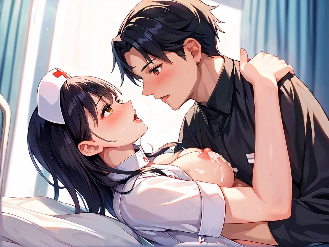 「相性が良すぎる、、、」ゲス医者と初恋ナースが病室で激しいエッチ サンプル8ページ目