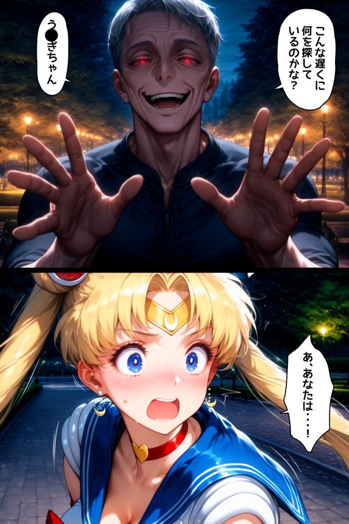 大人の変身ヒロイン催●敗北妊娠END・セーラー服の戦士出産地獄 サンプル2ページ目
