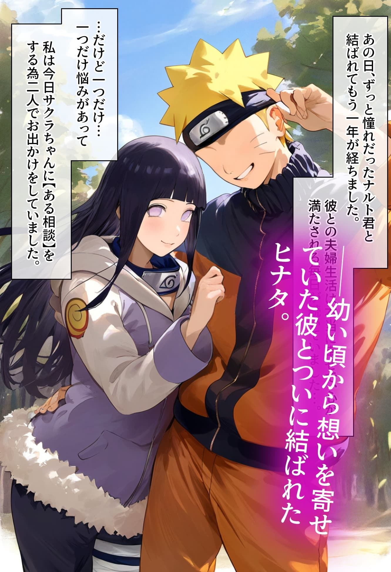 浮気をする女、日向ヒナタ。 サンプル1ページ目