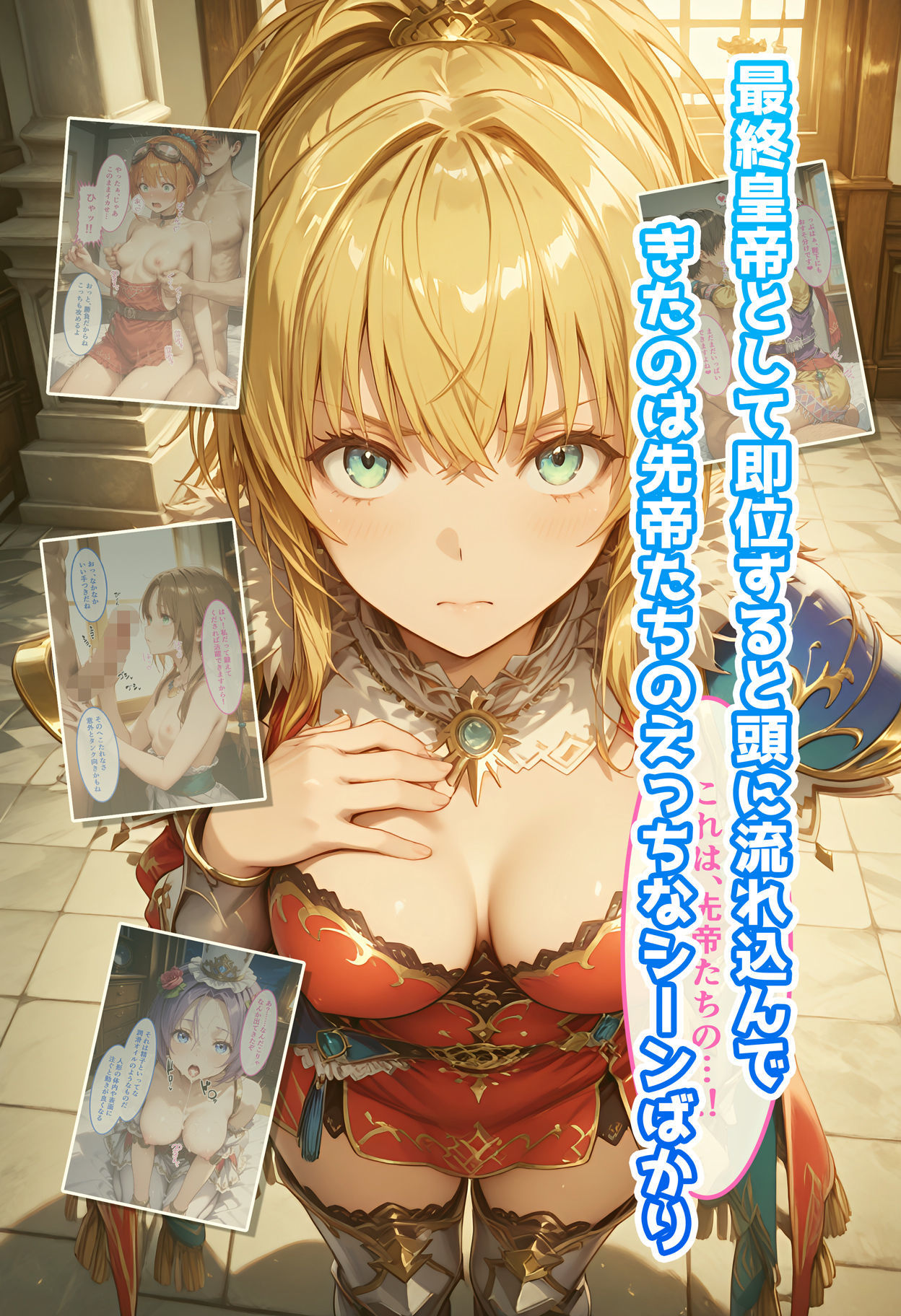 最終皇帝のいちばん長い日〜先帝の子作り凌●をすべて追体験する総集編〜 サンプル1ページ目