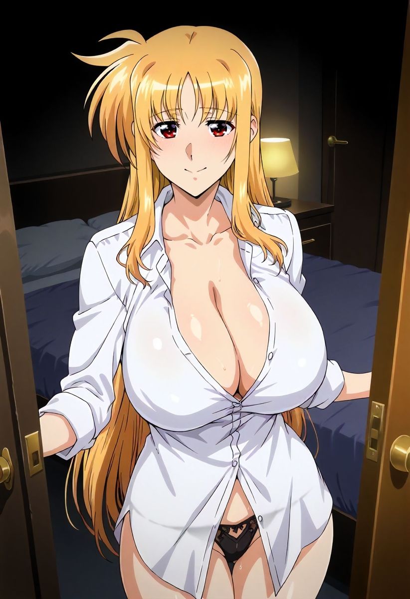 フェ〇ト・テスタロッサコスプレの女の子のいる風俗【母親？編】 サンプル2ページ目
