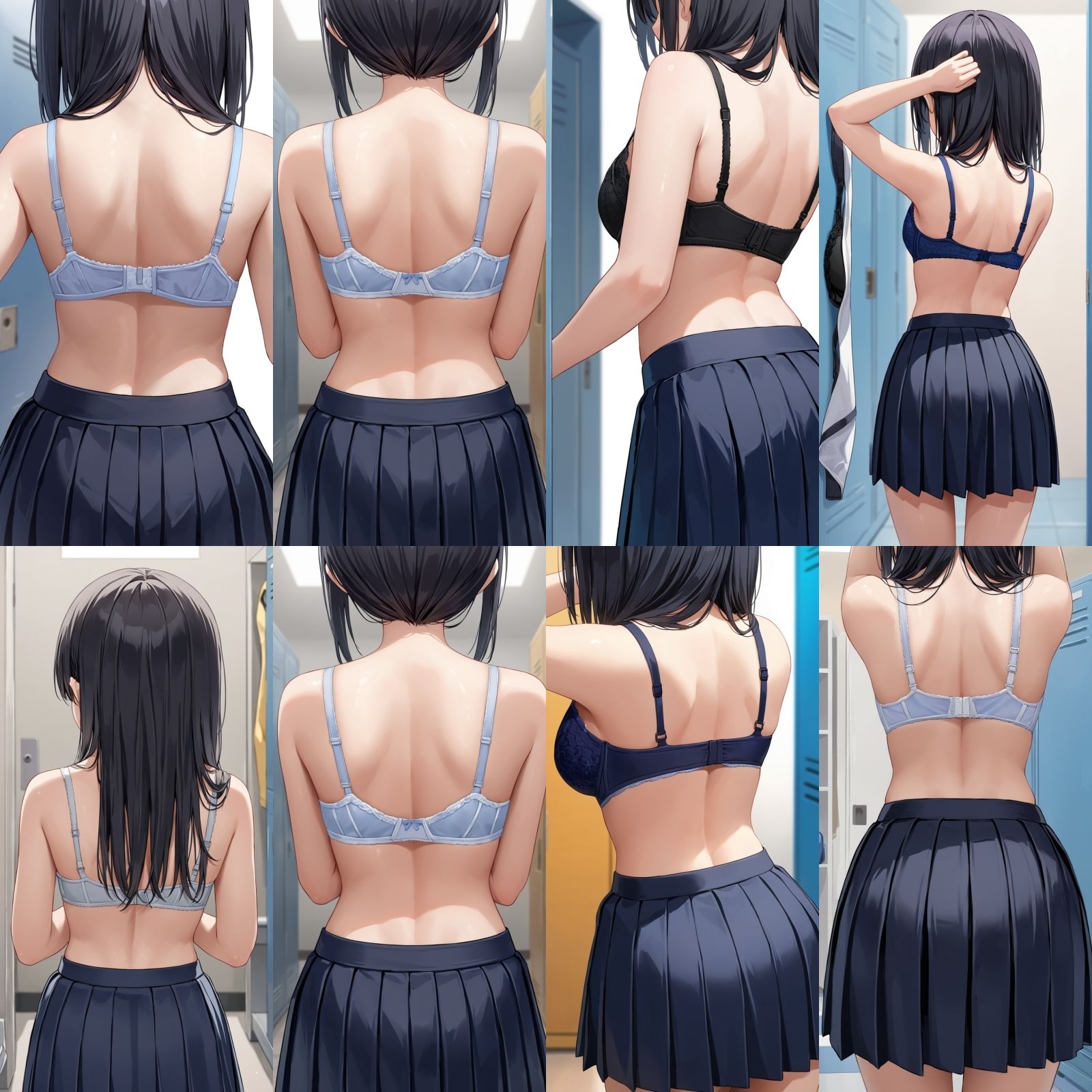【女子更衣室盗撮 第三弾】下着後ろ姿【500枚】 サンプル9ページ目