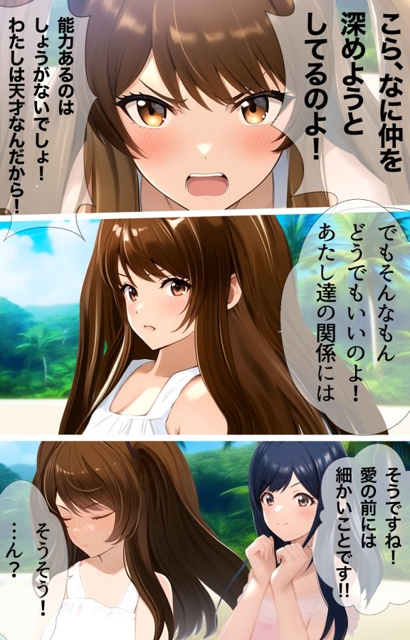 スク水愛花 サンプル2ページ目