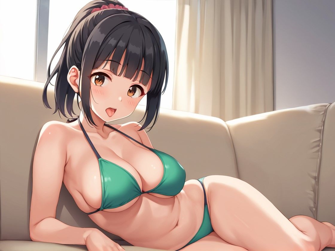爆乳妹の誘惑に耐えられず中出しした サンプル8ページ目