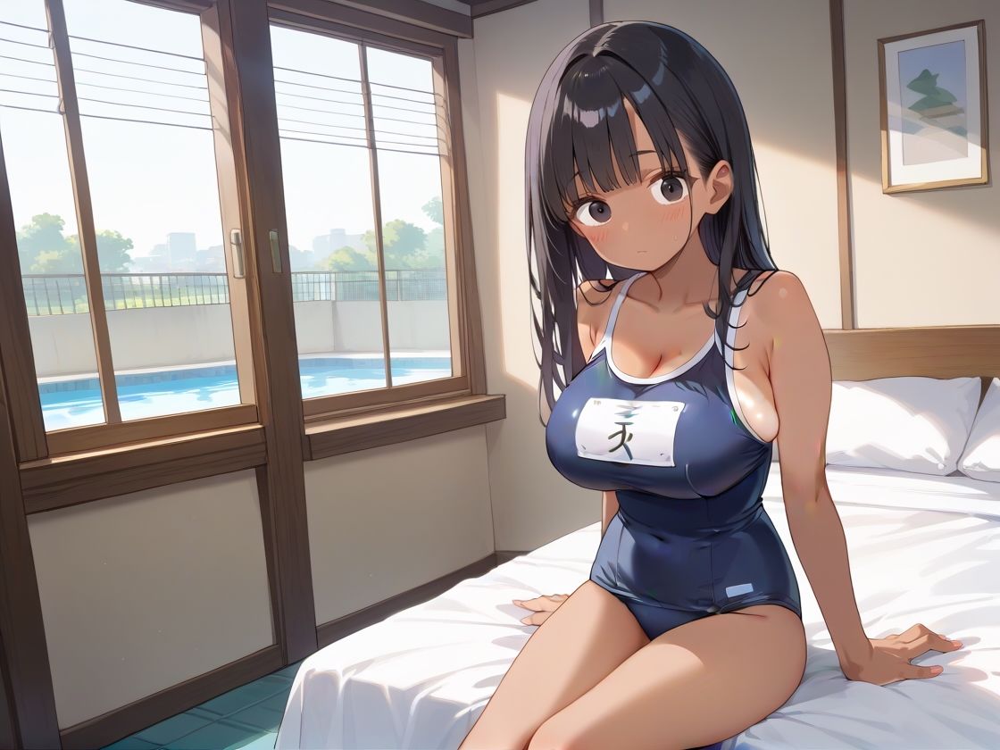 生ハメ学園 褐色水泳部 サンプル9ページ目