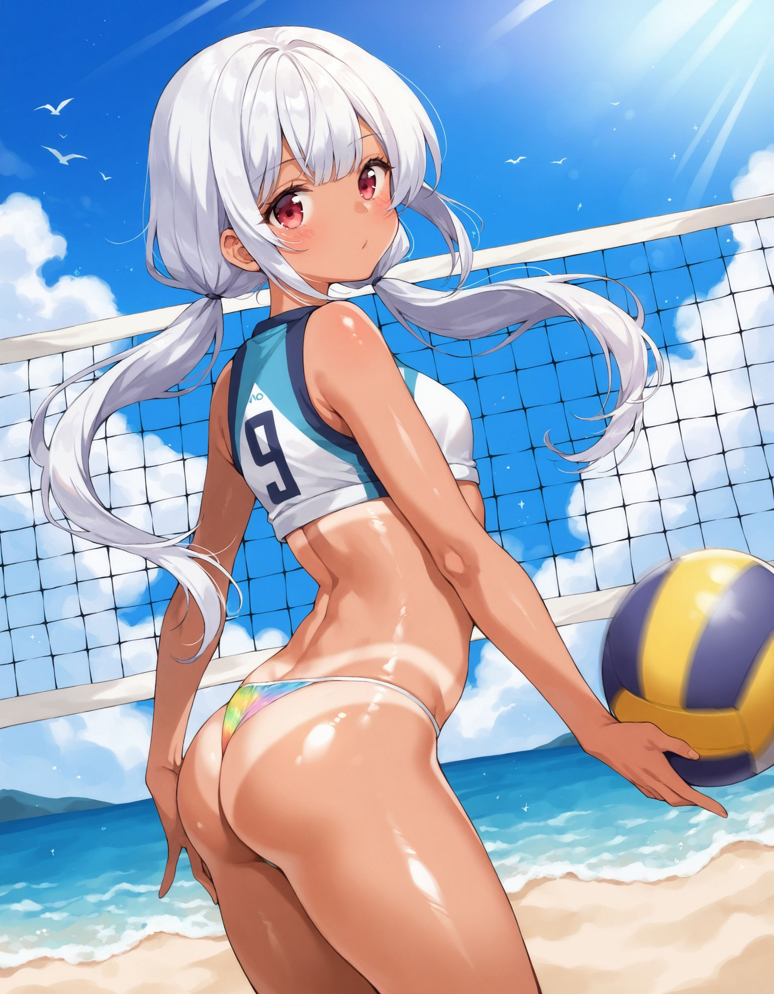 えちえちビーチバレーユニフォーム サンプル2ページ目