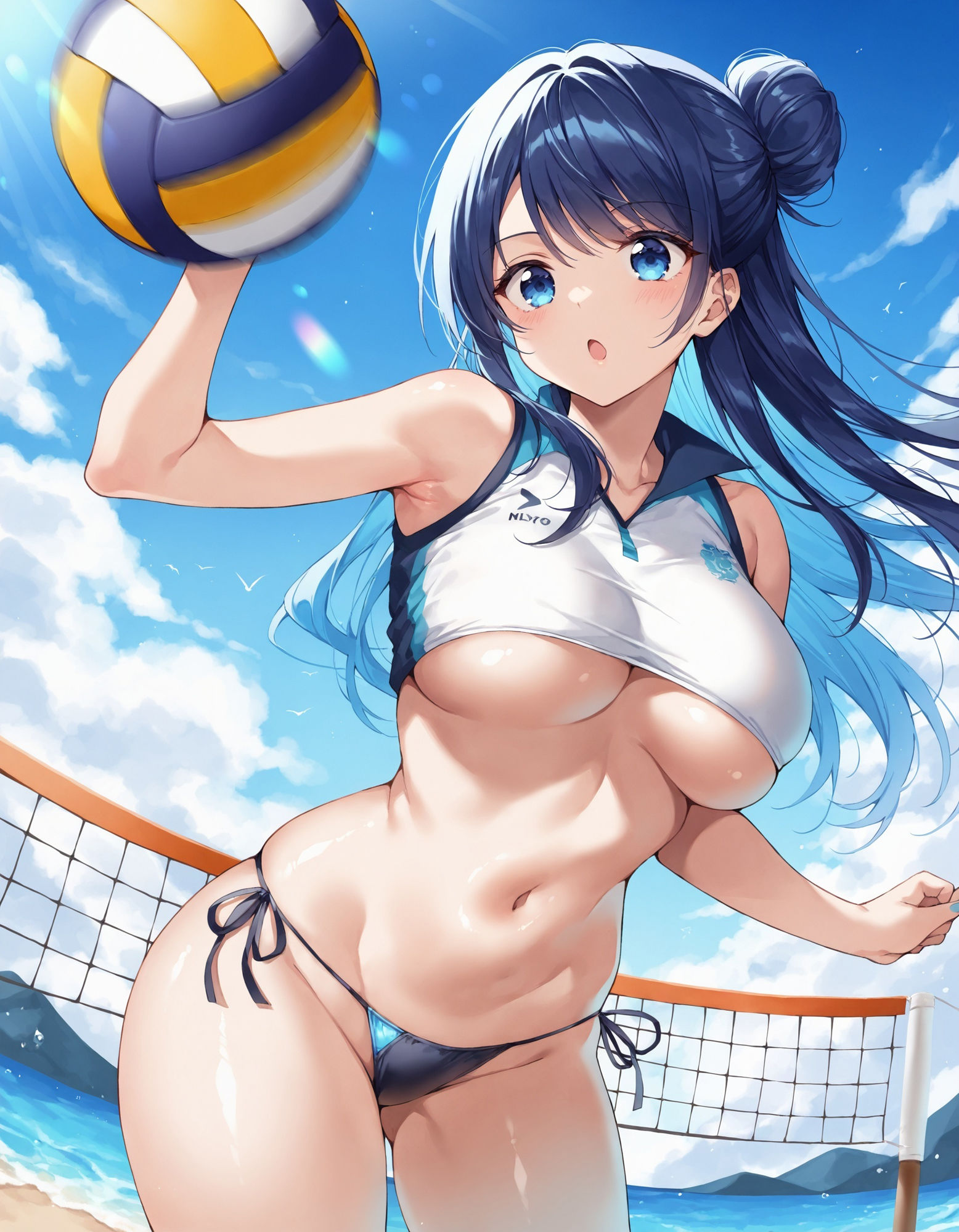 えちえちビーチバレーユニフォーム サンプル4ページ目