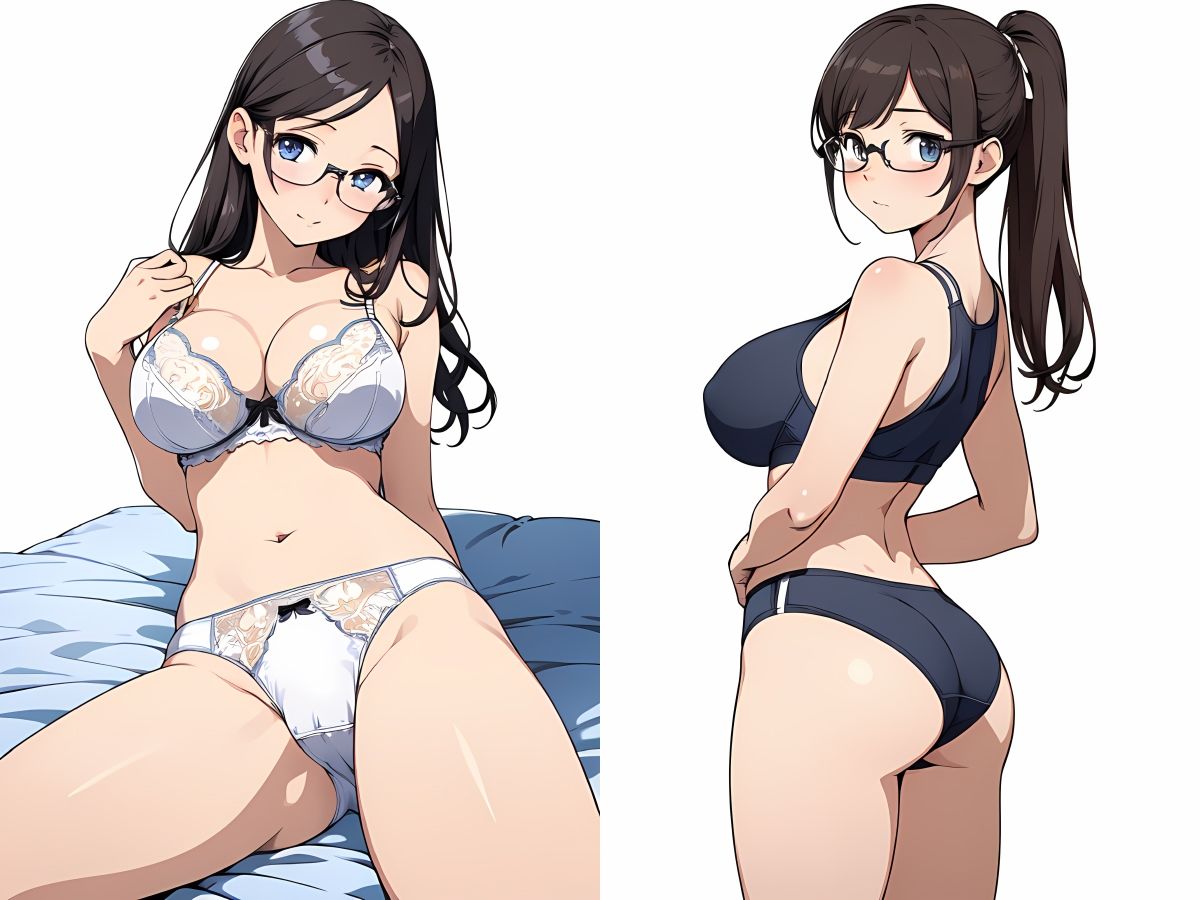 気まぐれAI眼鏡ッ娘コスプレランダム002 サンプル9ページ目