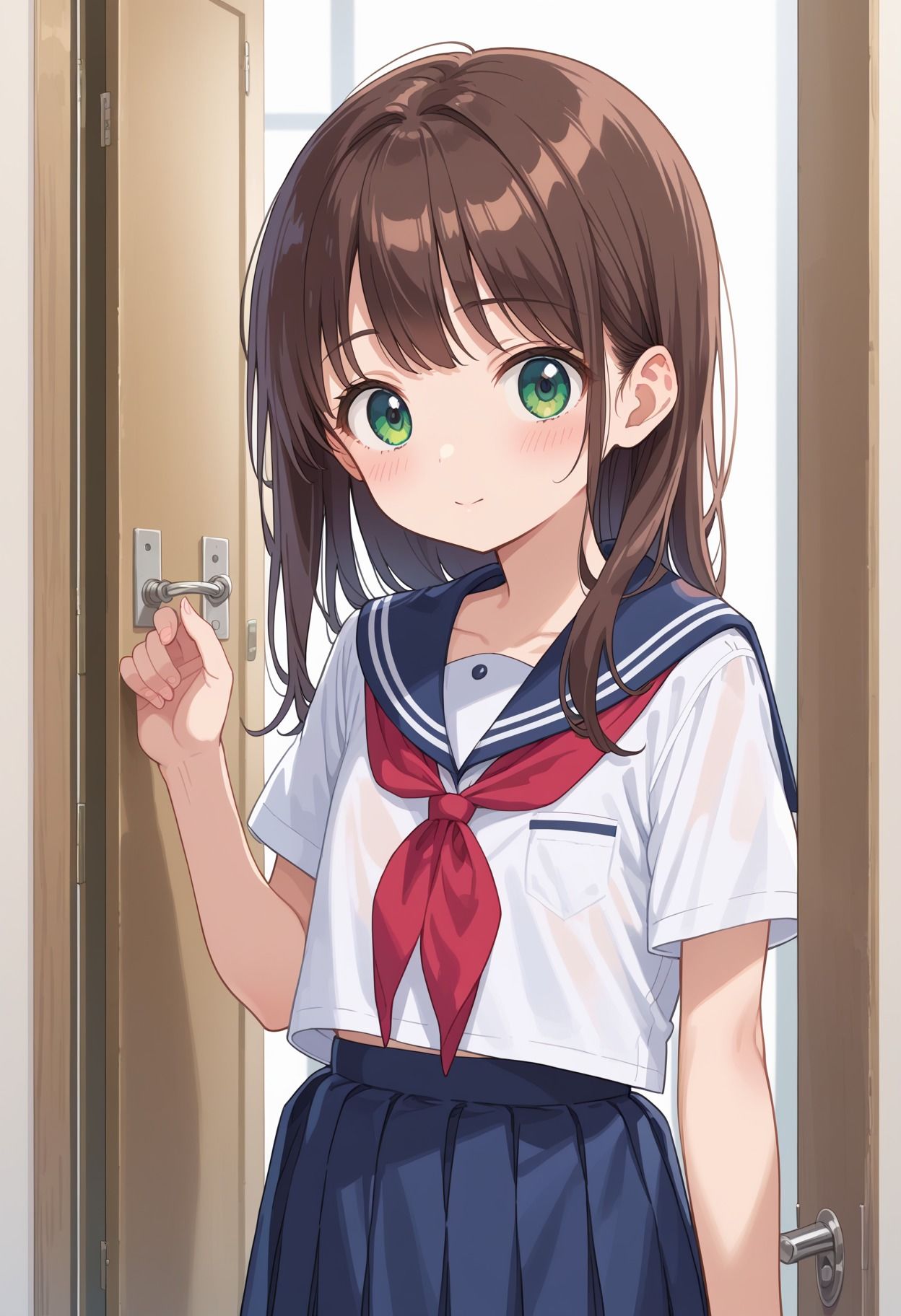メスロリ孕ませ 娘の友達の半熟少女を孕ませる！ サンプル7ページ目