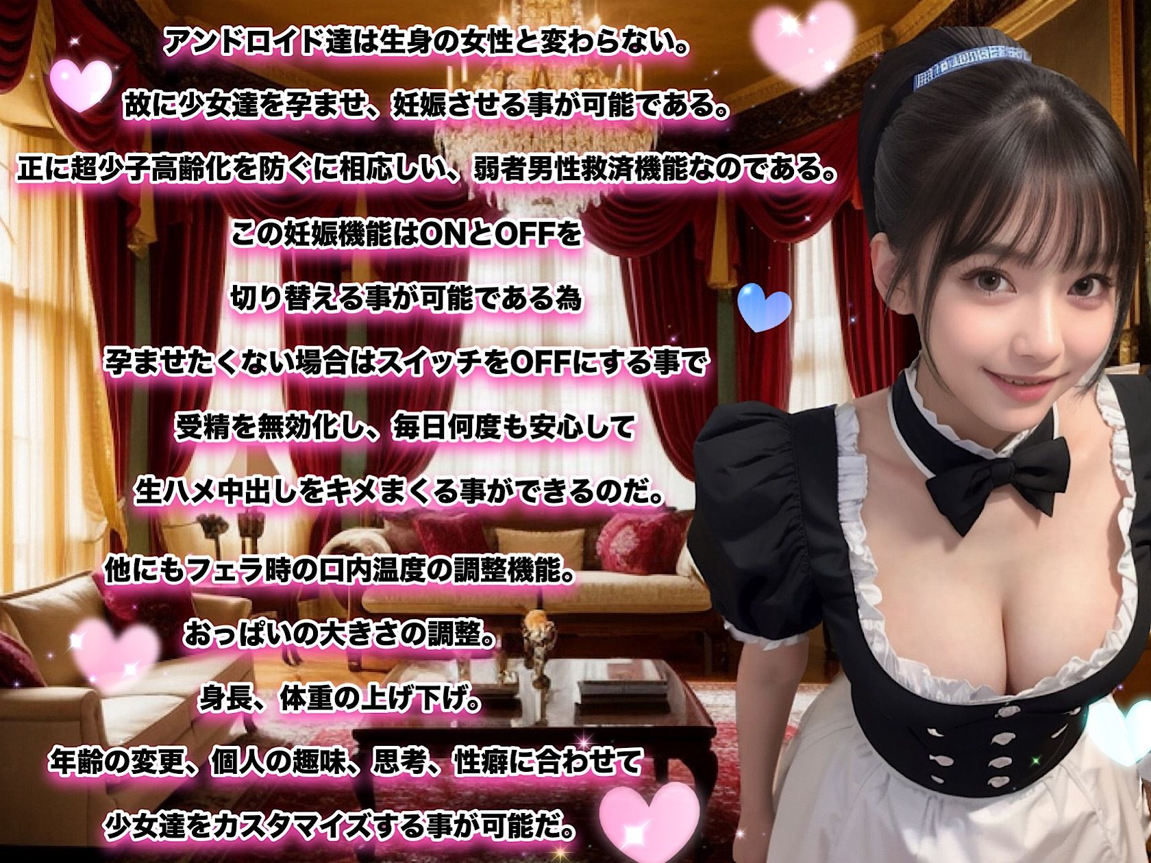 エッロエロ女子校生メイド型アンドロイド〜ご主人様、本日のおま◯こです！〜 サンプル4ページ目