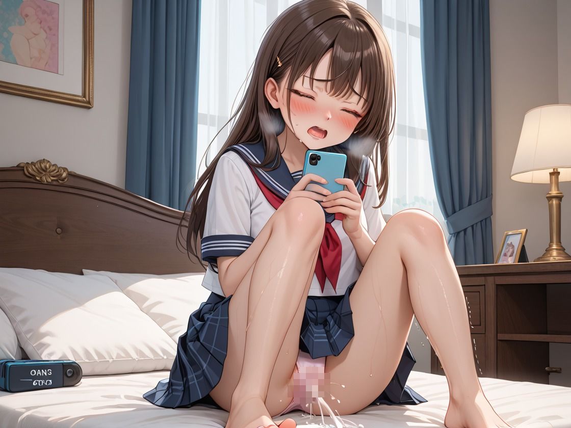 JK レズ 保健室でドキドキよだれまみれ サンプル9ページ目