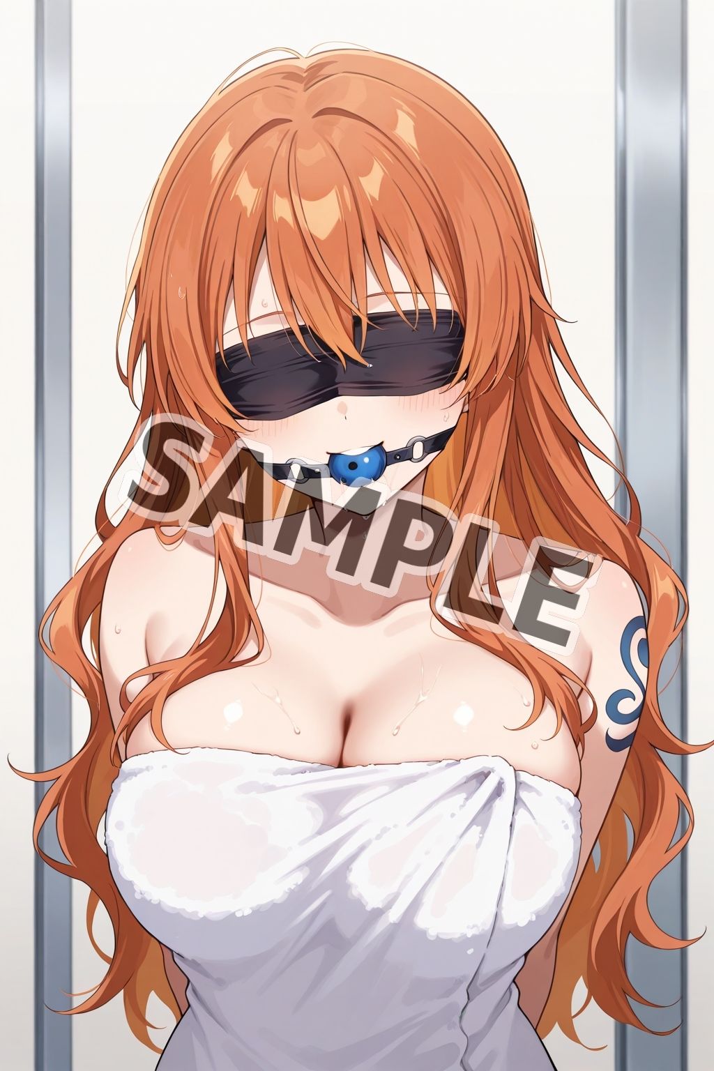 【ワ●ピース】航海士ナ●に性処理はおまかせ！ サンプル9ページ目