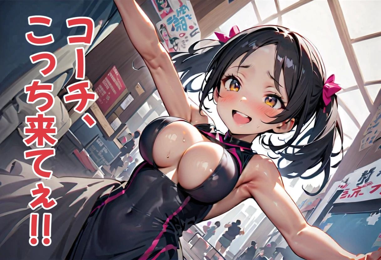 足パパがイク！  レスリング編 サンプル5ページ目