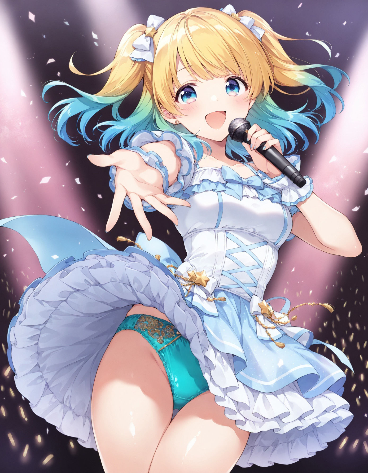 アイドルのパンチラ サンプル4ページ目