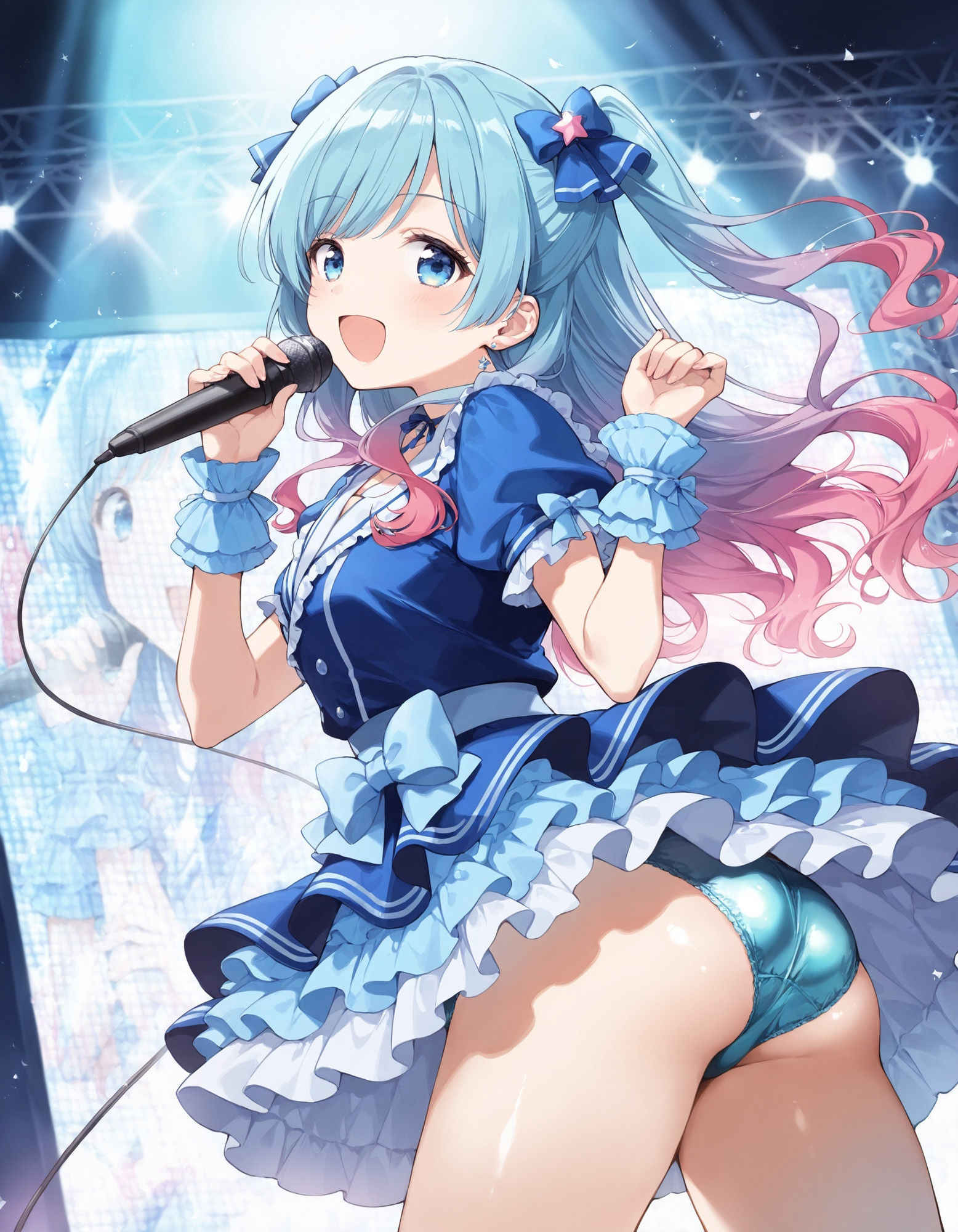 アイドルのパンチラ サンプル5ページ目