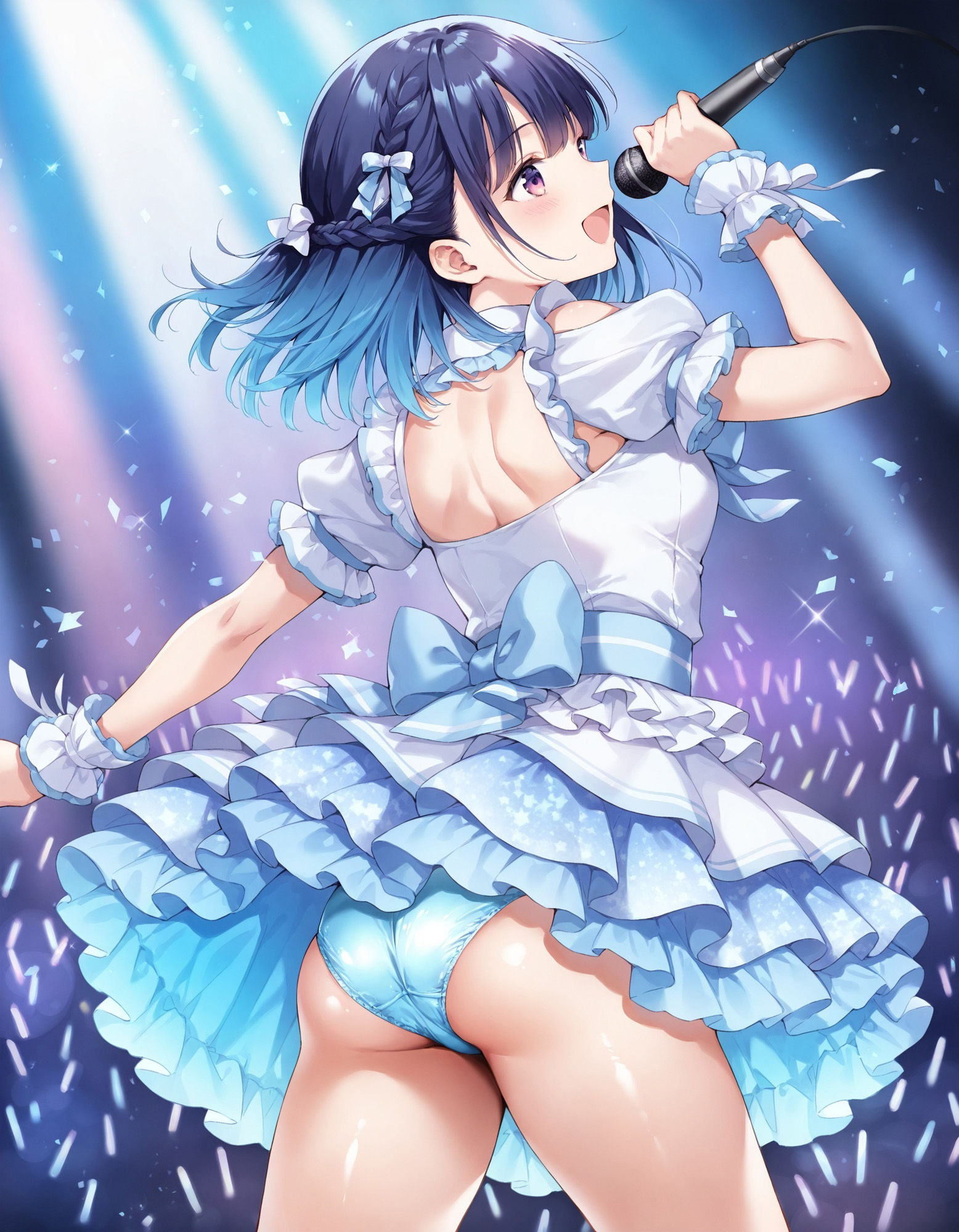 アイドルのパンチラ サンプル6ページ目