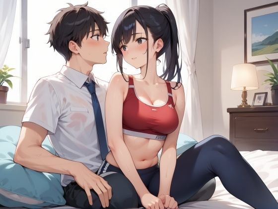 濡れやすいスポーツ女子のキツマンで膣絞りされた サンプル2ページ目