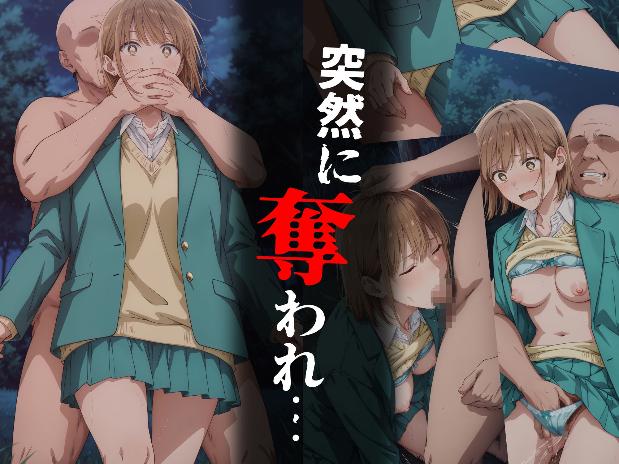 ヒロイン鬼ハメ「●野●夏」編 サンプル2ページ目
