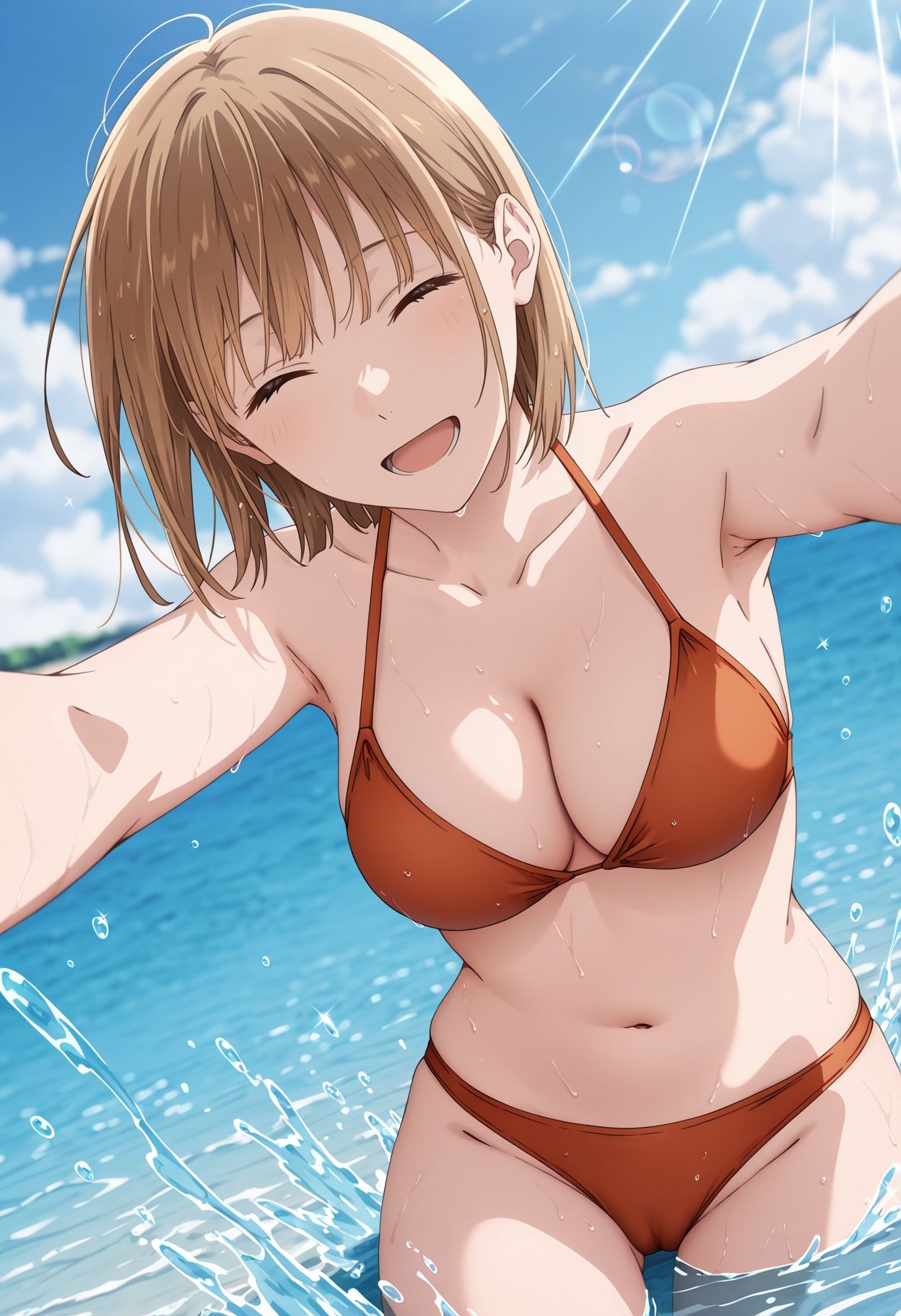 ヒロイン鬼ハメ「●野●夏」編 サンプル6ページ目