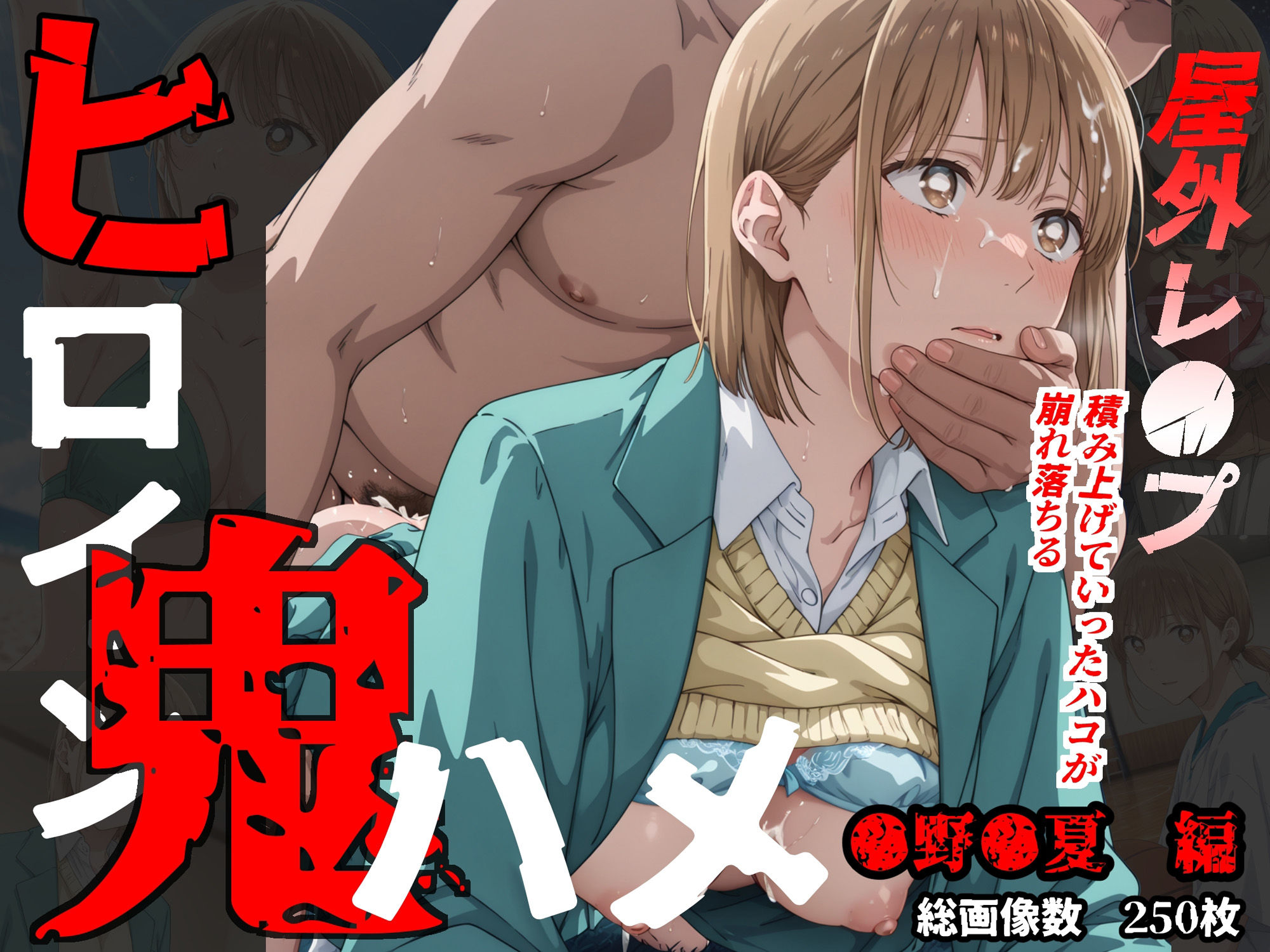 ヒロイン鬼ハメ「●野●夏」編 サンプル10ページ目