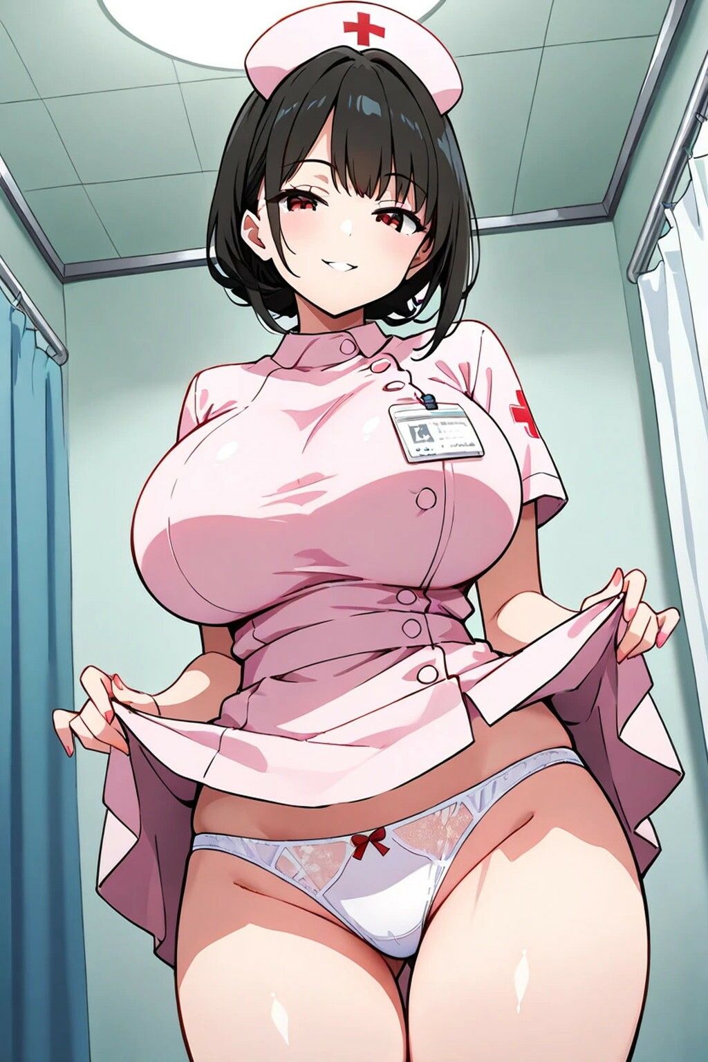 巨乳エロナース  【AIイラスト集】 サンプル7ページ目