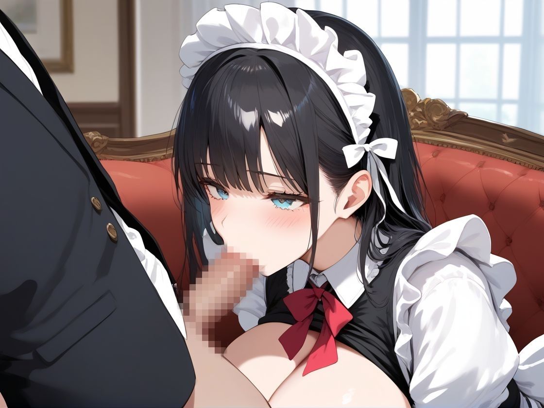 爆乳メイドのご奉仕SEX サンプル3ページ目