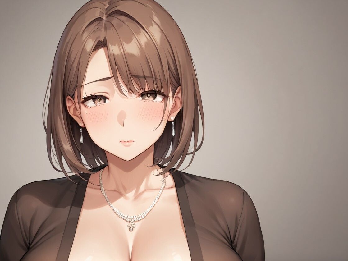 爆乳人妻と寝取られ契約 サンプル3ページ目