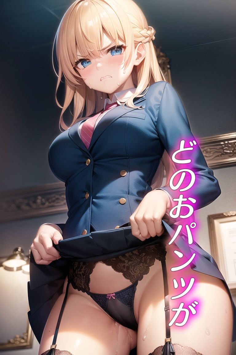 嫌な顔してパンツ見せてくる女の子〜秘書編〜 サンプル6ページ目