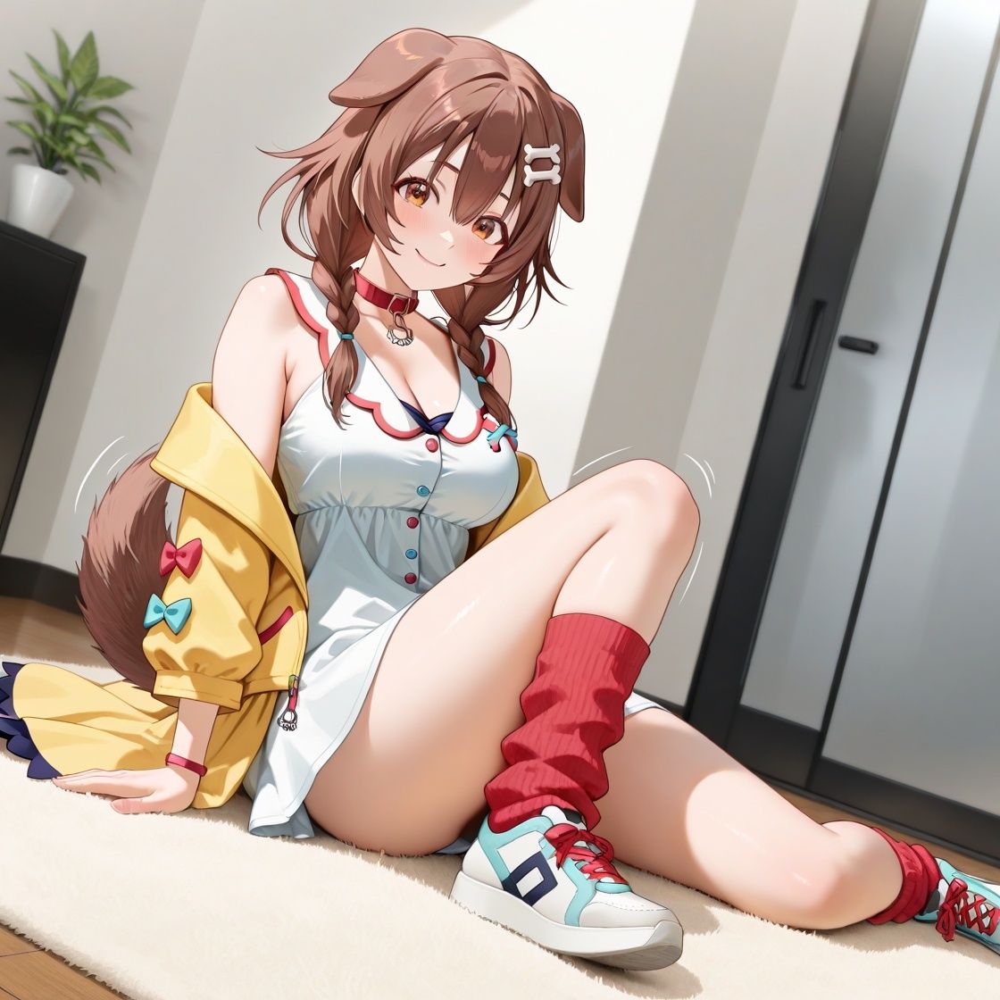 ホ〇ライブ  イチャイチャ同棲 戌〇ころね サンプル1ページ目