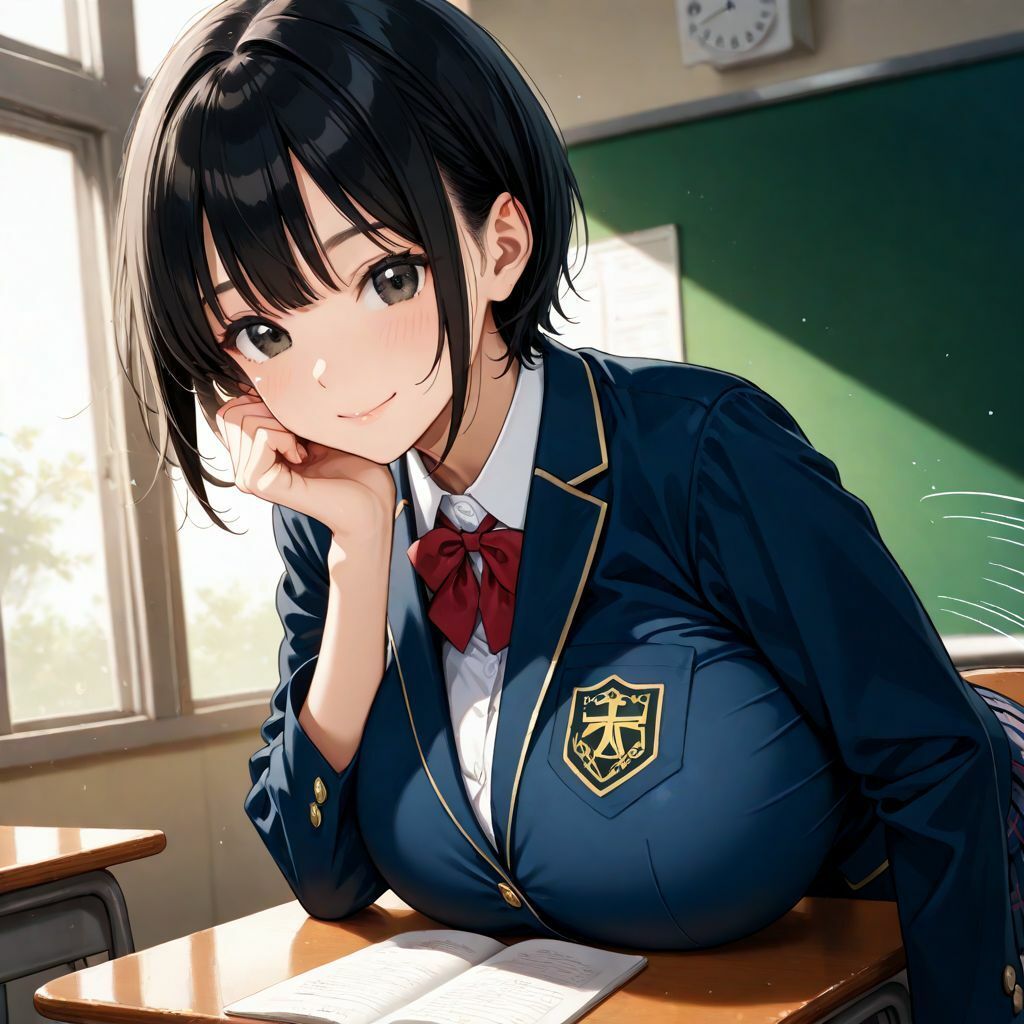 即ハメ学園 爆乳女子の日常〜好きなだけ中に出して〜 サンプル1ページ目