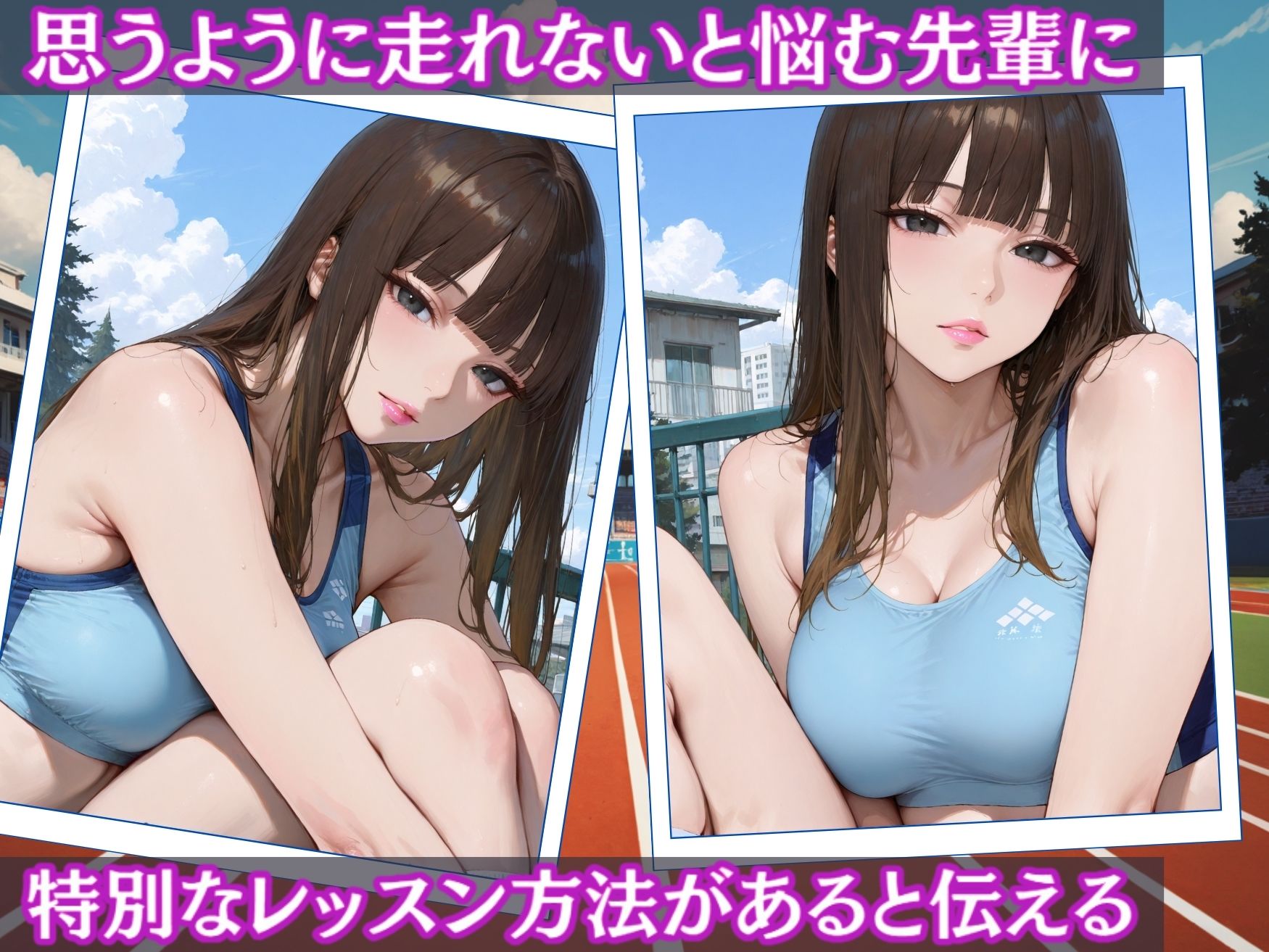 陸上巨乳女子校生を調教支配 サンプル2ページ目