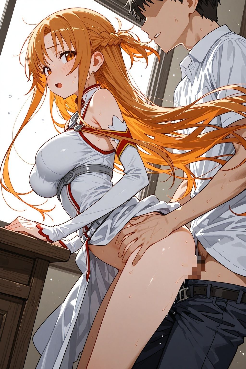 アスナと種付けセックス サンプル4ページ目