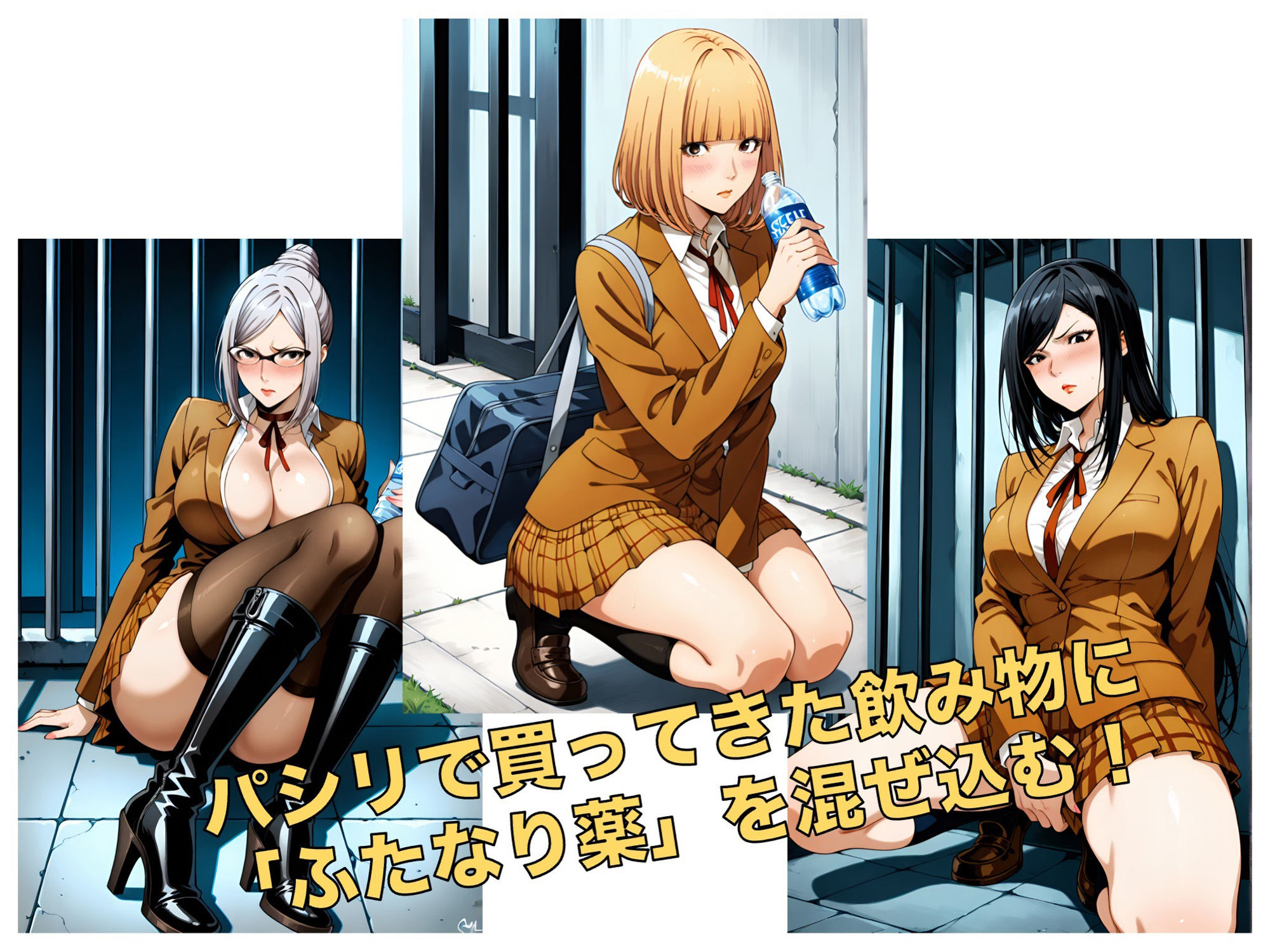 両性学園 〜ふたなりスクール〜 サンプル4ページ目