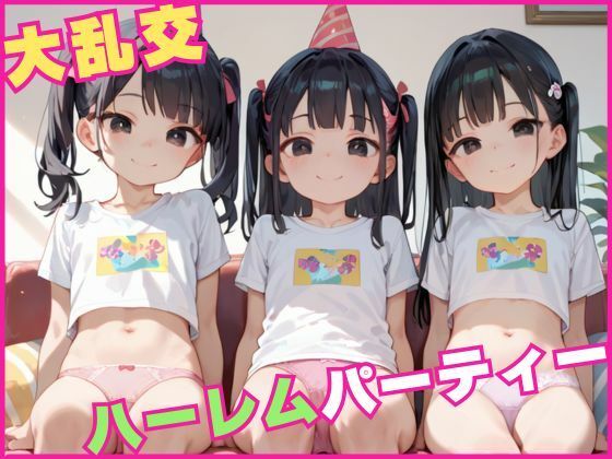 大乱交！女子校生ハーレムパーティー