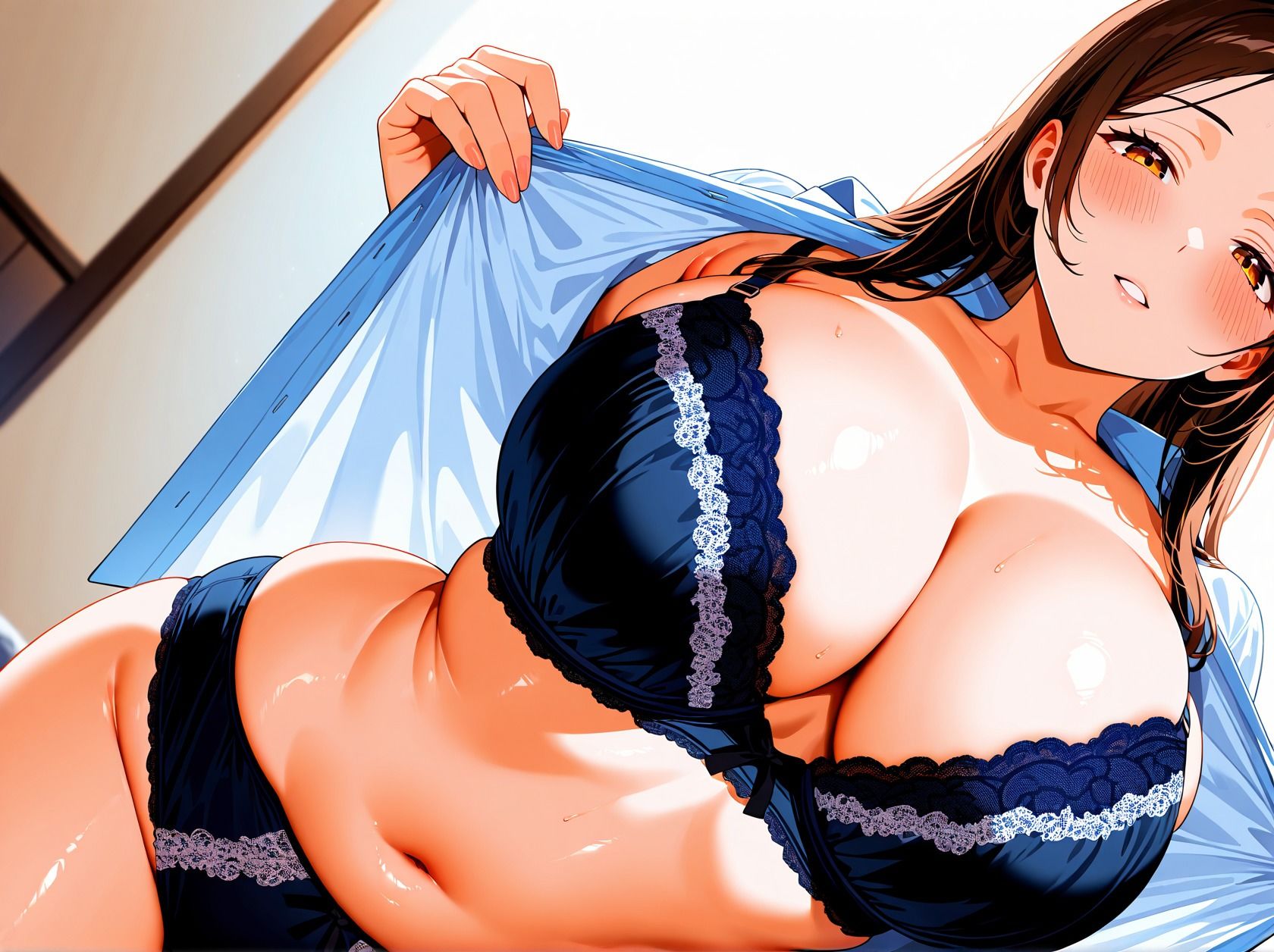 爆乳美人な母親と種付け生ハメ日記 サンプル1ページ目