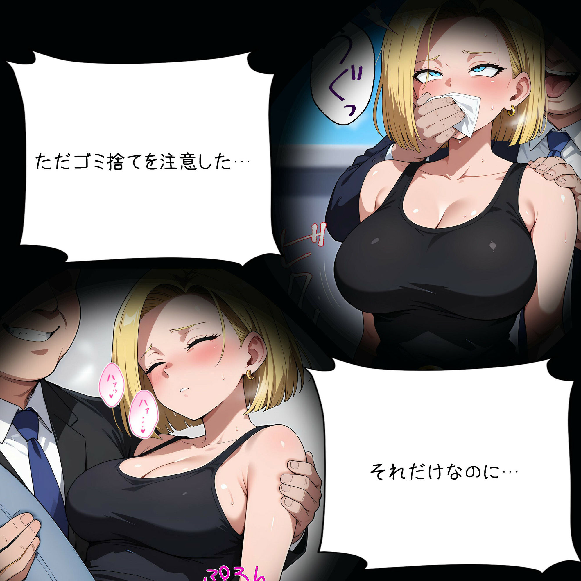 お隣の嫁イタダキマス サンプル2ページ目