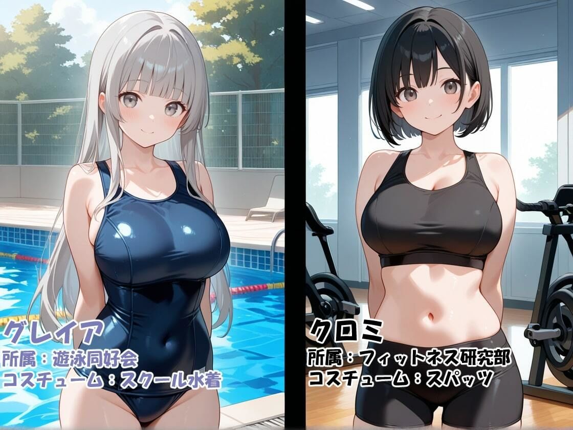 エッチが大好きな女子大生と着エロ中出し運動会・可愛いスポーツ女子をアヘ顔にしたった サンプル5ページ目