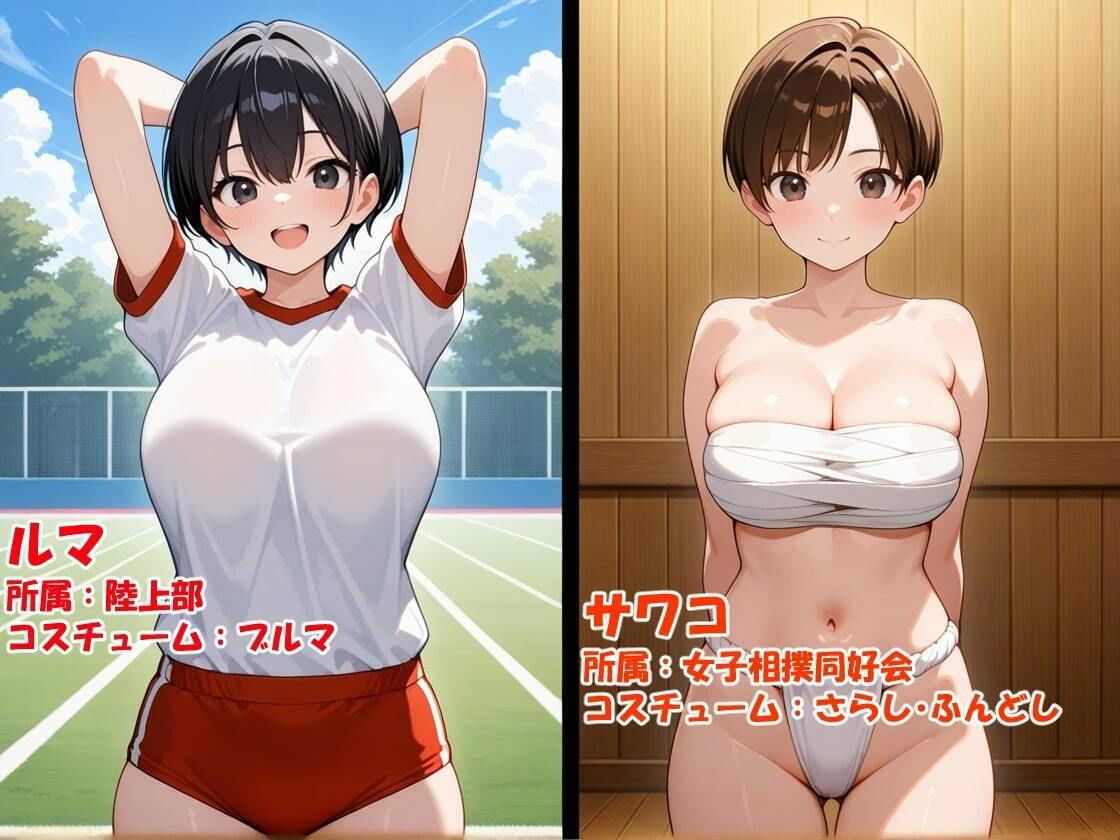 エッチが大好きな女子大生と着エロ中出し運動会・可愛いスポーツ女子をアヘ顔にしたった サンプル7ページ目