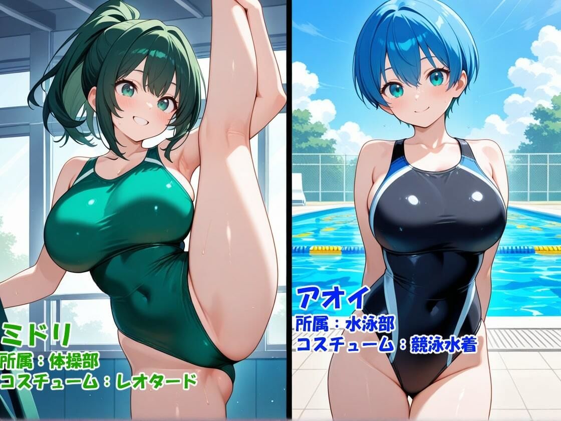 エッチが大好きな女子大生と着エロ中出し運動会・可愛いスポーツ女子をアヘ顔にしたった サンプル9ページ目
