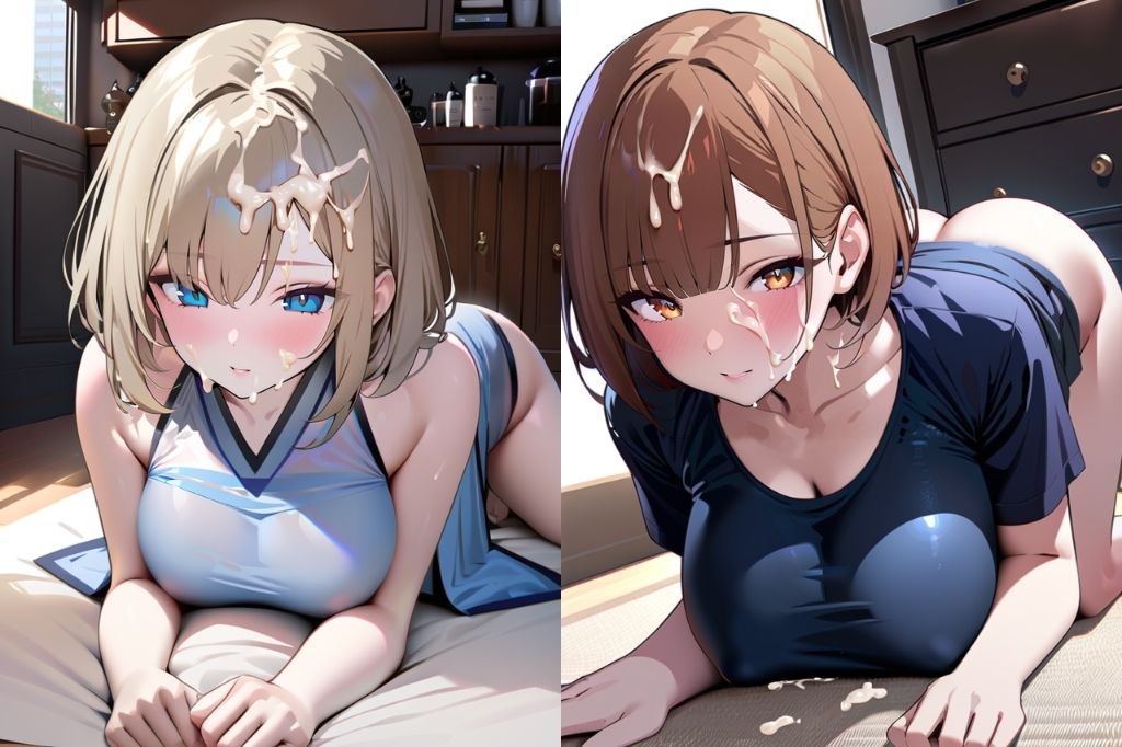 頭を下げて謝っている女にぶっかけ サンプル3ページ目