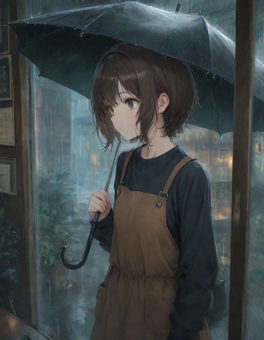 懐かしい雨の匂いがして サンプル1ページ目