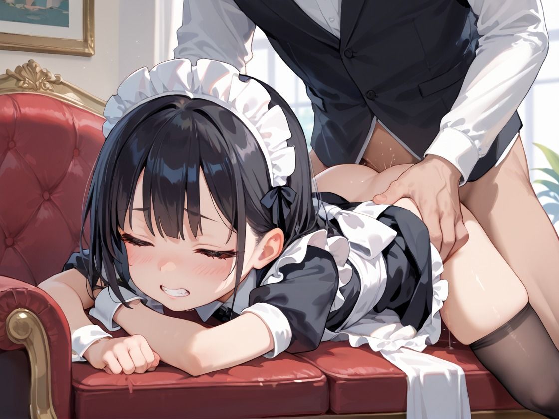 つるぺたメイドのご奉仕は中出しまで サンプル5ページ目