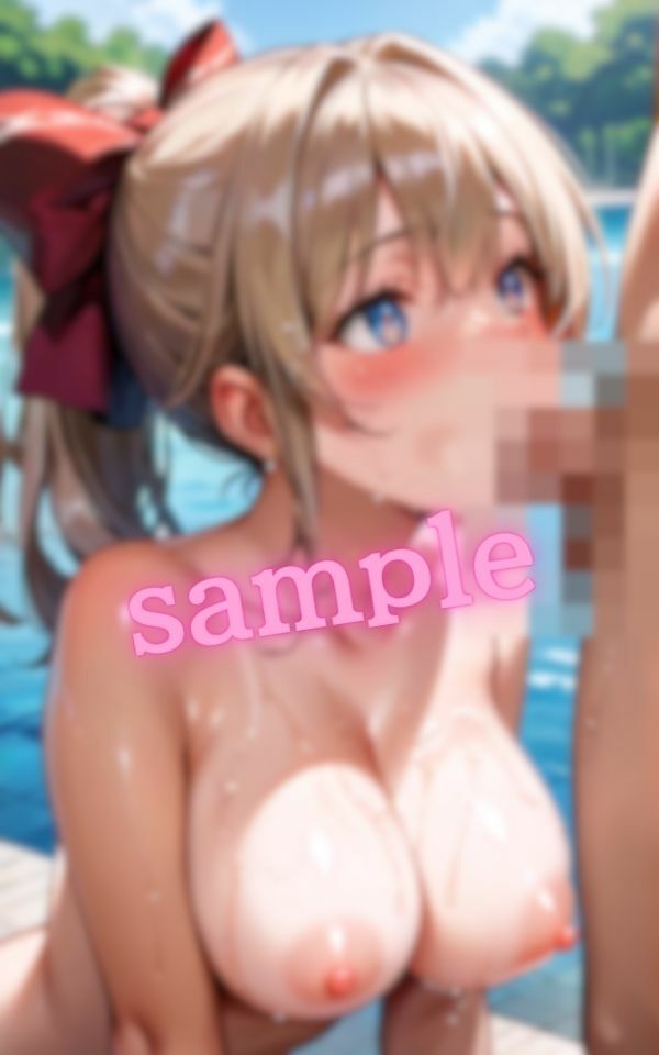 中まで吸いつくす爆乳美少女写真集 サンプル4ページ目